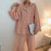 VenusFox Sleepwear Women's Cotton Korean Pour Femme 2 Piece Set Loungewear Nightgown Summer Pajamas Trouser Suits