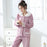 VenusFox Winter Warm Coral fleece Flannel Pajamas Sets Women Sleepwear Nightwear Cardigan