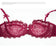 Ultrathin lace transparent sexy bra women bra panty sets plus size Half Cup