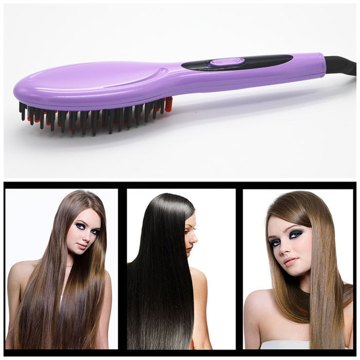 Fast Hair Straightener Comb hair Electric brush Irons