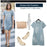 VenusFox casual beaded Denim Summer Dresses