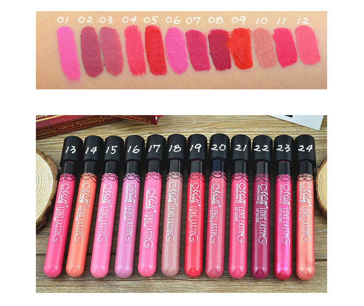 Matte Lipstick Tint liquid Velvet Waterproof Long Lasting Lip Gloss