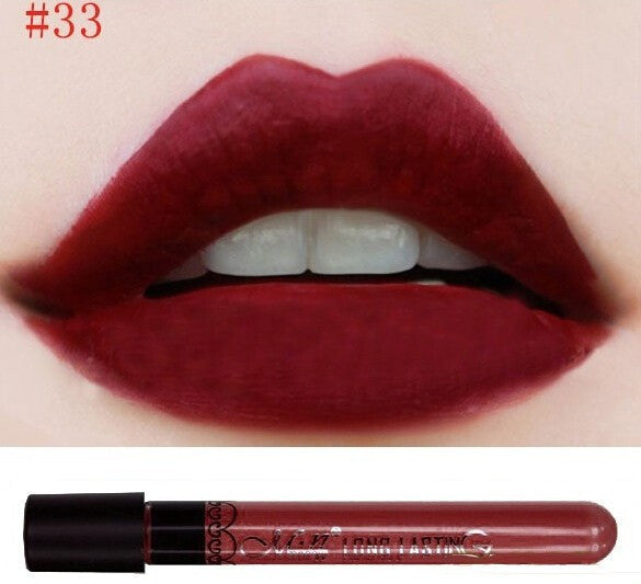 Matte Lipstick Tint liquid Velvet Waterproof Long Lasting Lip Gloss