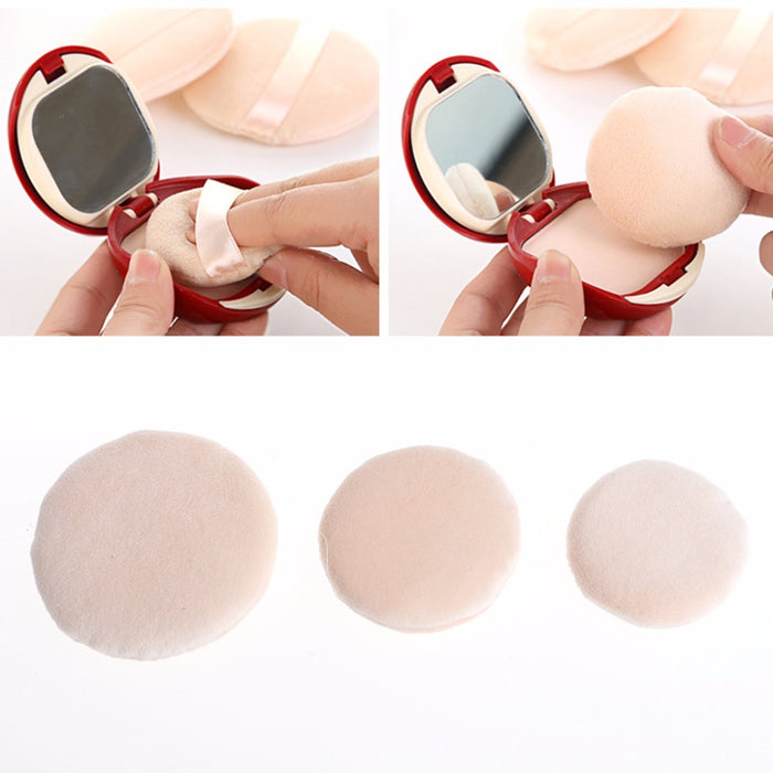 Face Body Powder Puff Cosmetic Makeup Super Soft Cleansing Make Up Sponge 3 Size