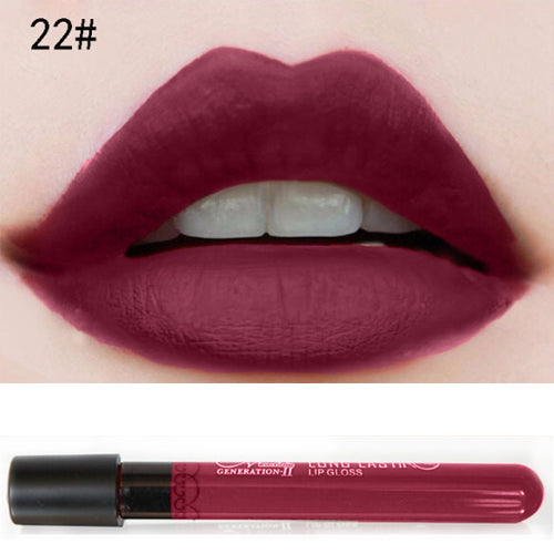 Matte Lipstick Tint liquid Velvet Waterproof Long Lasting Lip Gloss