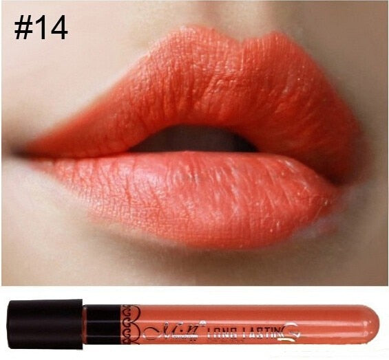 Matte Lipstick Tint liquid Velvet Waterproof Long Lasting Lip Gloss