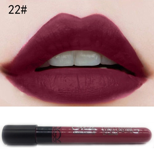 Matte Lipstick Tint liquid Velvet Waterproof Long Lasting Lip Gloss