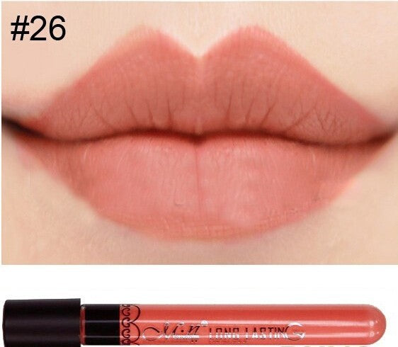 Matte Lipstick Tint liquid Velvet Waterproof Long Lasting Lip Gloss