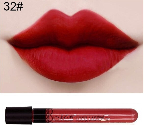 Matte Lipstick Tint liquid Velvet Waterproof Long Lasting Lip Gloss