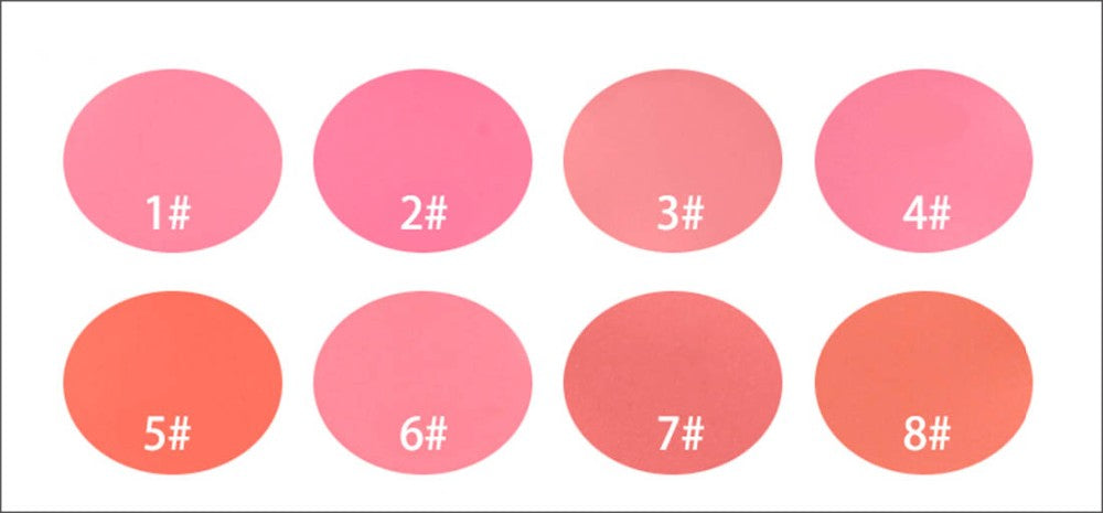 8 Colors Blush Matte Pearl Rouge Blush High Quality Make Up