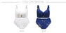 VenusFox Plus Size Push Up Bras and Panty Set Wide Back Underwire Lingerie Set