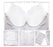 VenusFox Plus Size Push Up Bras and Panty Set Wide Back Underwire Lingerie Set