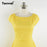 VenusFox Vintage Polka Dot Yellow Dress