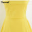 VenusFox Vintage Polka Dot Yellow Dress