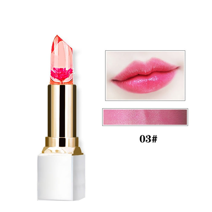 Color Change Long-lasting Flower Jelly Moisturizer Lipsticks