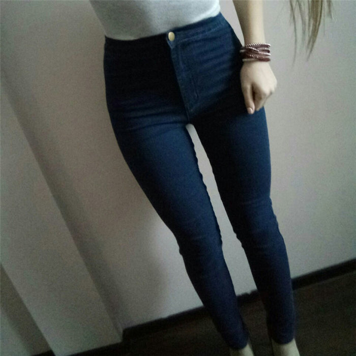 VenusFox High Waist Slim Fit Jeans