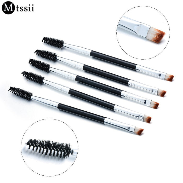 Double Eyebrow Brush+Eyebrow Comb beauty cosmetic