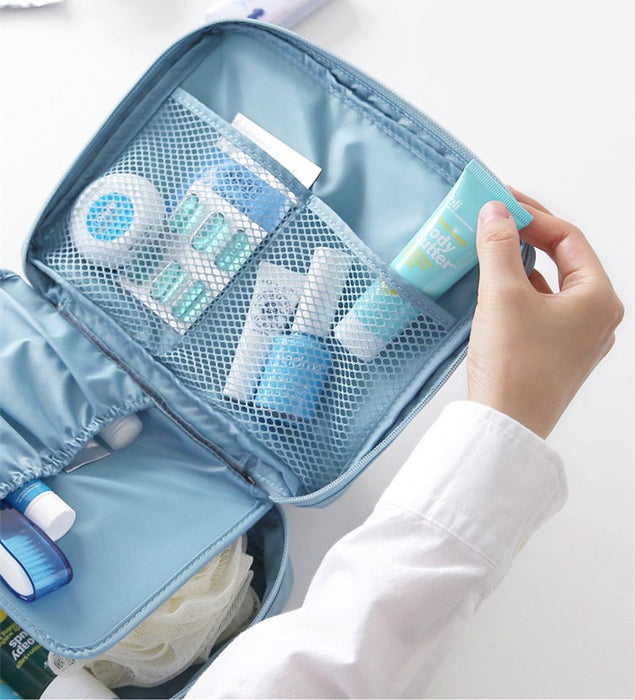 Women high quality waterproof Cosmetic  Make Up Bag travel organizer