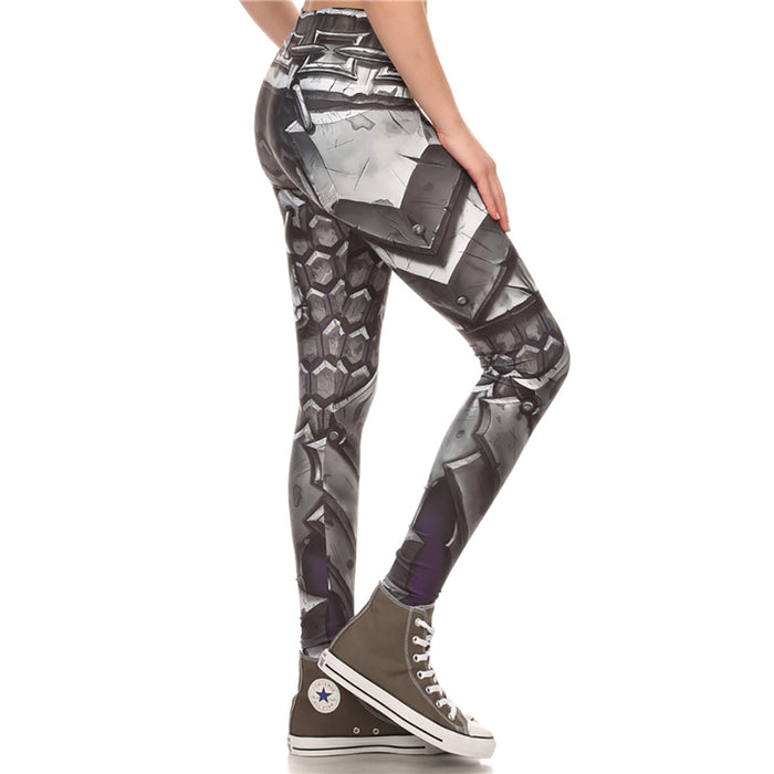VenusFox Printed Skull Leggings Pants