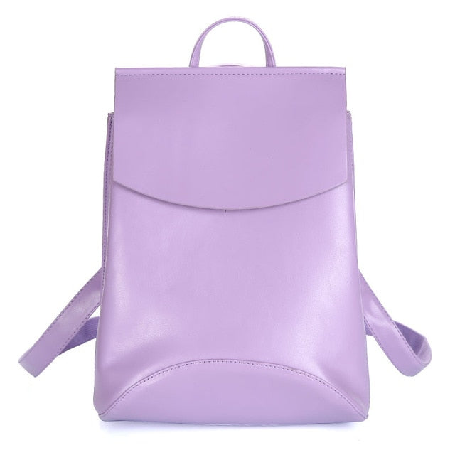 Women High Quality Fashion Leather Backpack Shoulder Bag