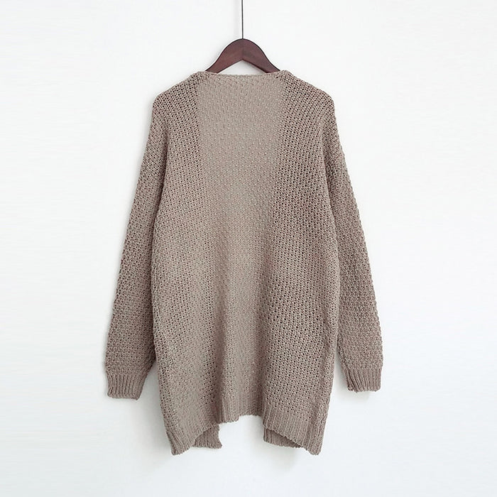 VenusFox Long Long Sleeve Knitted Sweater Cardigans