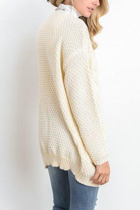 VenusFox Long Long Sleeve Knitted Sweater Cardigans