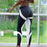 VenusFox Mesh Pattern Print Fitness Leggings