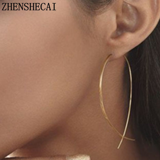 Fish Shaped Stud Simplicity Earrings