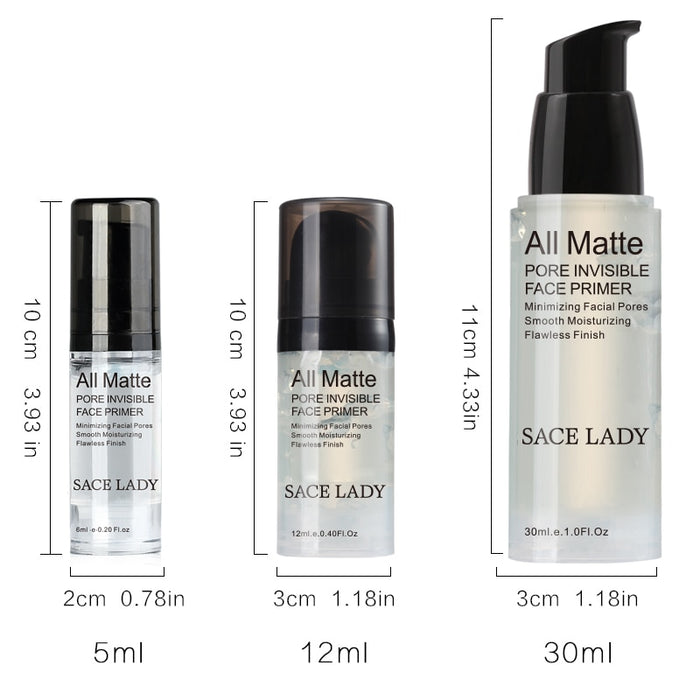 Face Base Primer Liquid Matte Make Up Fine Lines Oil-control Facial Cream