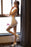 VenusFox Transparent Stripe Halter Backless MINI Dress