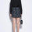 VenusFox Fashion Sequins High Waist Mini Skirt