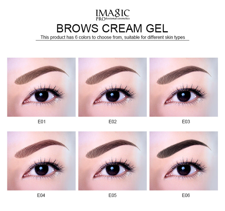 Professional Eyebrow Gel 6 Colors High Brow Tint Makeup