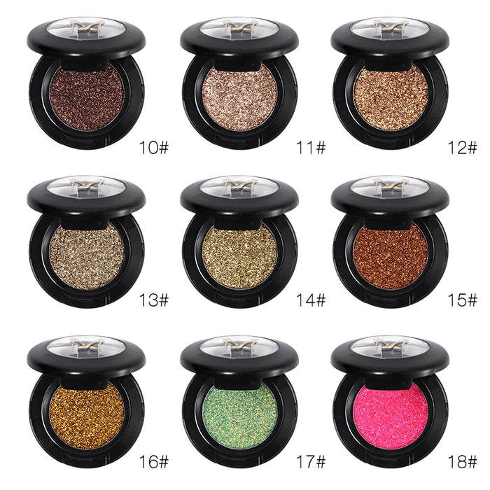 Diamond Glitter Eyeshadow 24 Colors For Shimmer Metal Eye