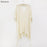 Beach Cover Up Crochet Knitted Tassel Tie Sexy Dress