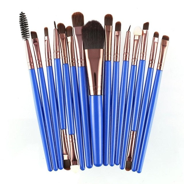 VenusFox Exclusive 15 piece Makeup Brush Kit