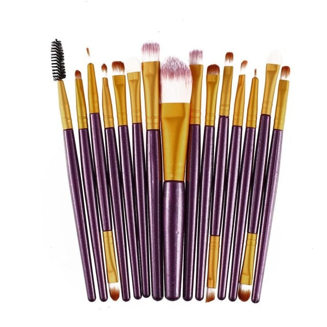 VenusFox Exclusive 15 piece Makeup Brush Kit