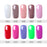 8ML 28 Colors Nail Polish LED Lamp Semi Permanent Gel polish Base Top