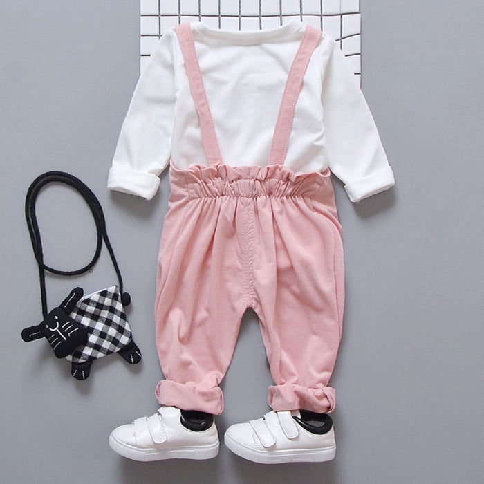 Fashion suit T-shirt + pants baby clothing sets