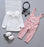 Fashion suit T-shirt + pants baby clothing sets