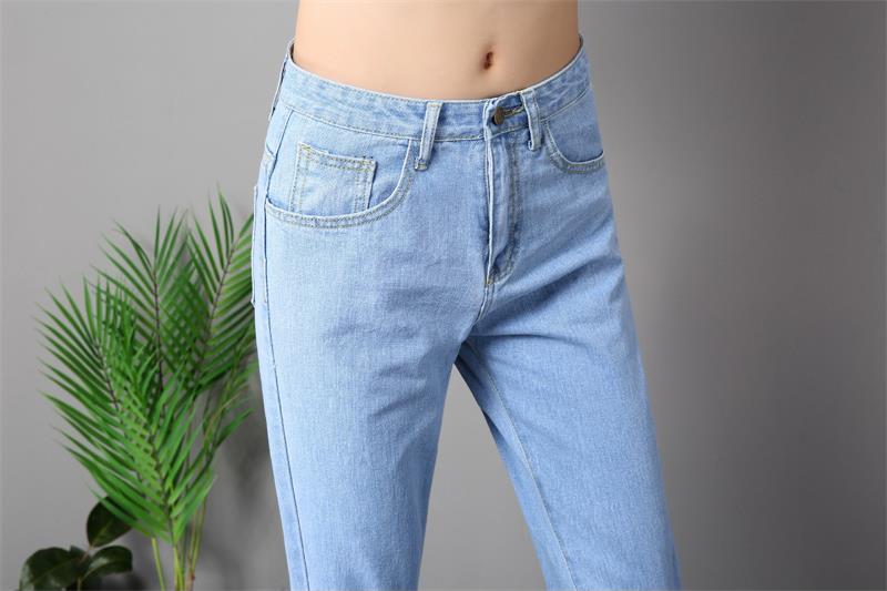 VenusFox High Waist Boyfriend Jeans  Plus Sizes