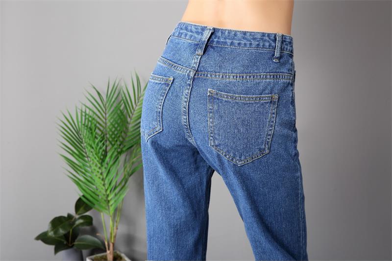 VenusFox High Waist Boyfriend Jeans  Plus Sizes