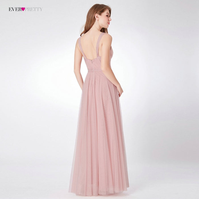 VenusFox Blush Pink Bridesmaid Dresses