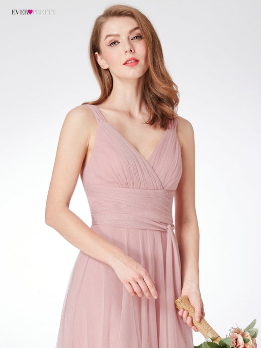 VenusFox Blush Pink Bridesmaid Dresses