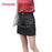 VenusFox Casual Solid High Waist Pencil Denim Pockets Skirts