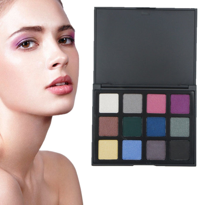 Eyeshadow Palette Shimmer Nature Glow 12 Color Eye Shadow Set