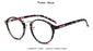 Fashion Transparent round glasses clear frame Eye Glasses Frame