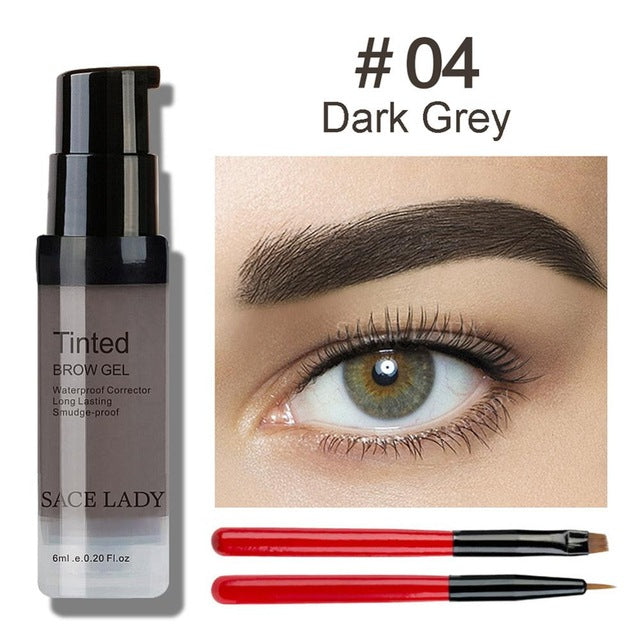 Henna Eyebrow Dye Gel Waterproof Makeup Shadow For Eye Brow Wax Long Lasting
