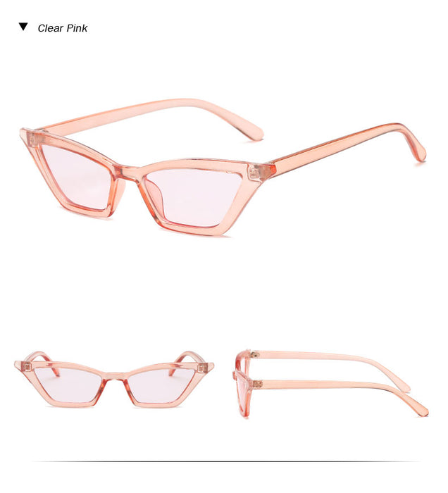 Women Vintage Retro Cat Eye Luxury Sunglasses