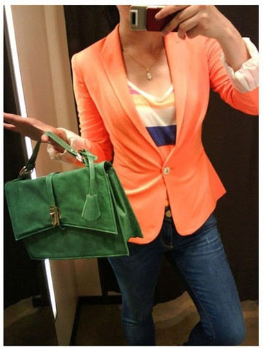 VenusFox Candy Color Basic Jackets