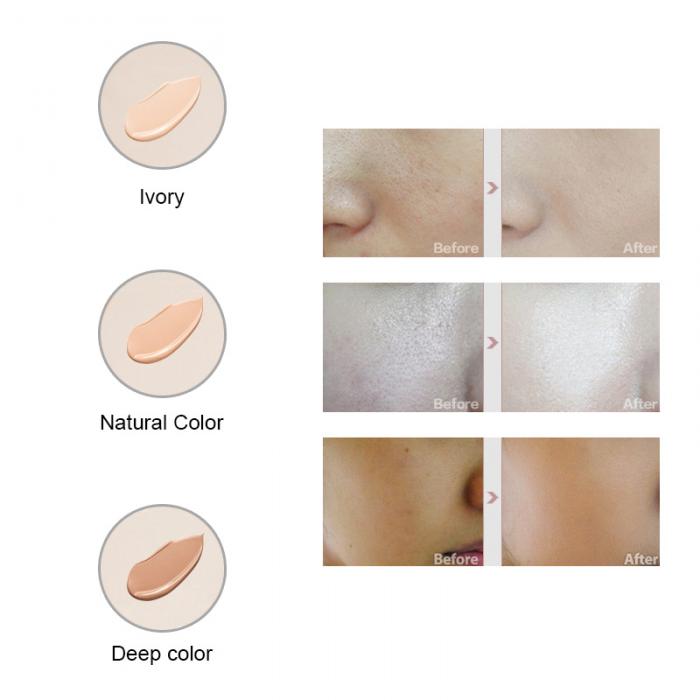Liquid Makeup Base Long Lasting Moisturizing Nude Foundation Concealer